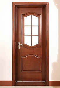Филенчатая остекленная дверь